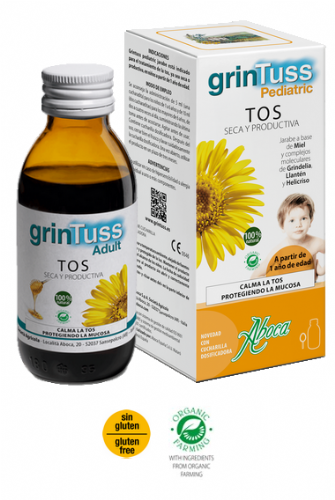 Grintuss jarabe con poliresin pediatric (1 frasco 180 ml)