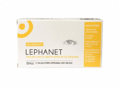 Lephanet toallitas esteriles (12 toallitas)