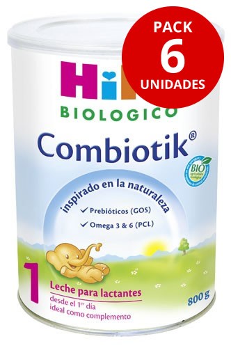 Pack 5+1 Hipp combiotik 1 leche para lactantes (800 g)