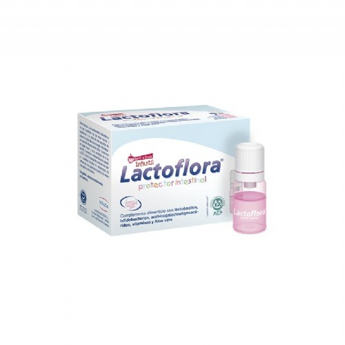 Lactoflora protector intestinal infantil (fresa 10 viales)