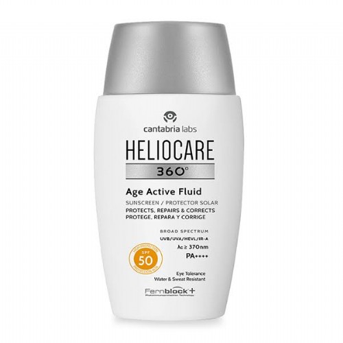 Heliocare 360º age active fluid protector solar protege repa (50 ml)