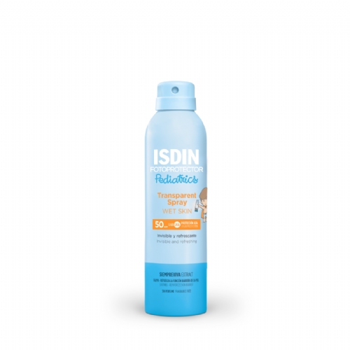 Fotoprotector isdin spf-50 pediatrics spray transparent wet (250 ml)