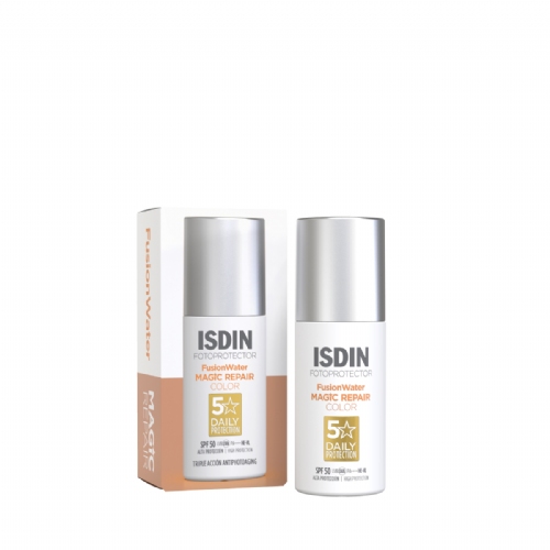 Isdin fotoprotector fusion water magic repair  1 frasco 50 ml color