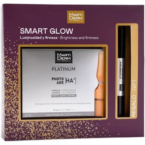 Martiderm navidad photoage ampolles 30 +lipsupreme minitalla