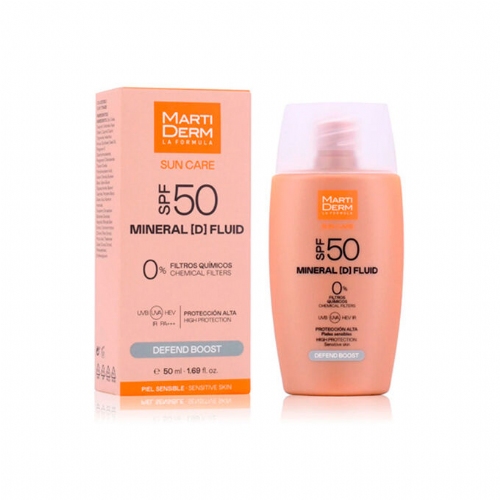 Martiderm spf 50 mineral (d) fluid (1 envase 50 ml)