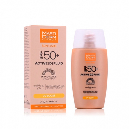 Martiderm spf 50+ active (d) fluid (1 envase 50 ml)