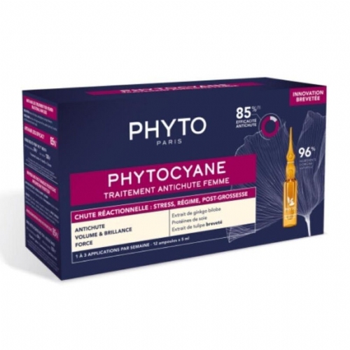 Phytocyane caiguda reaccional dona 12 ampolles