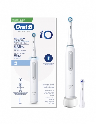 Cepillo dental electrico - oral-b laboratory limpieza proteccion y guia profesional io 5 (1 unidad)