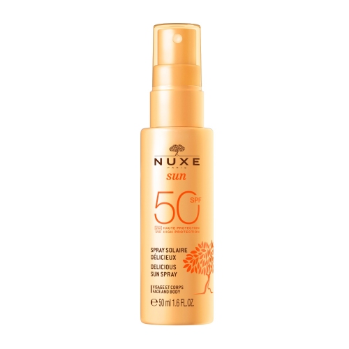 Nuxe sun spray solar 50  formato viaje 50 ml