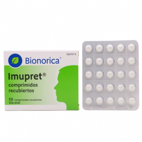 IMUPRET COMPRIMIDOS RECUBIERTOS , 50 comprimidos