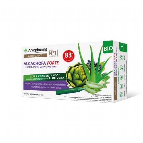 Arkofluido alcachofa forte (15 ml 20 ampollas)