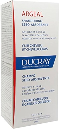 Ducray argeal champu tratante sebo-absorbente (150 ml)