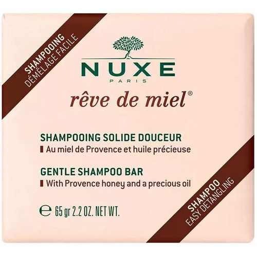 Nuxe reve de miel  champu solido suave  65g