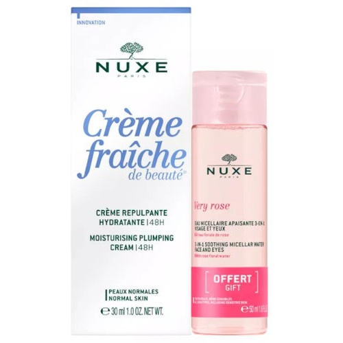 Nuxe crema fraiche de beauté hidratante 48h repulpante piel normal 30 ml