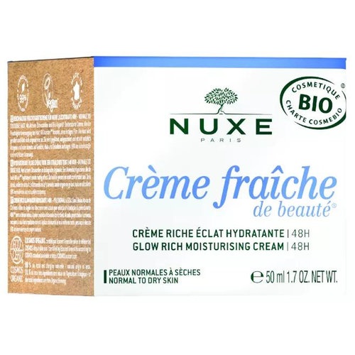 Nuxe creme fraiche rica +luminosidad