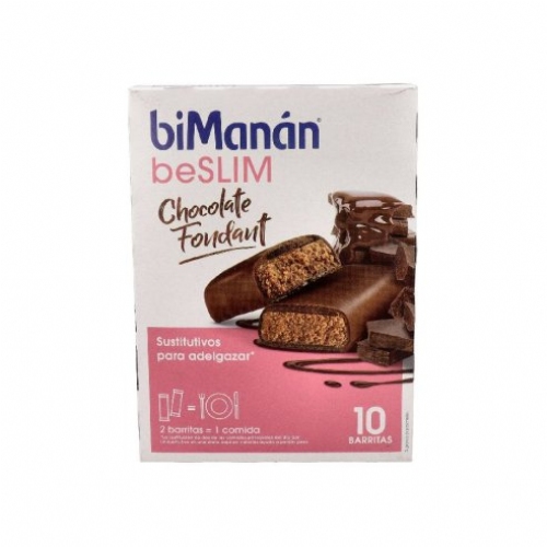 Bimanan barritas chocolate negro fondant (8 barritas 40 g)( 320 g )