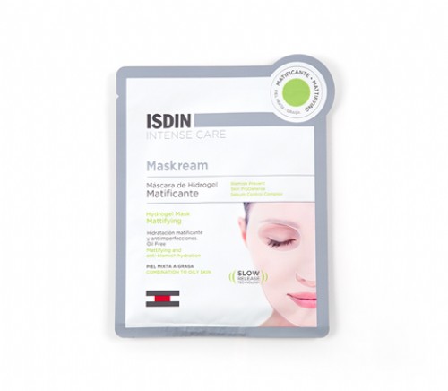 MASKREAM ISDIN INTENSE CARE MASCARILLA FACIAL - HIDROGEL MATIFICANTE (30 ML)