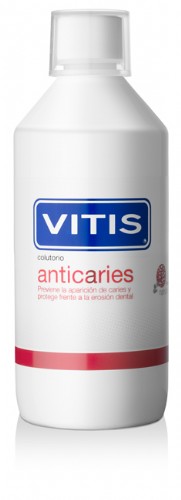 VITIS ANTICARIES COLUTORIO BUCAL (500 ML)