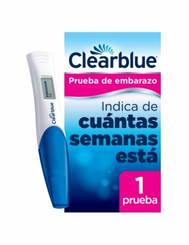Test de embarazo Clearblue  indicador de semanas (1 prueba)