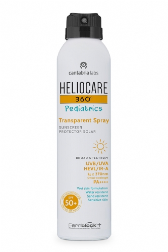Heliocare 360 pediatrics spf 50 spray transparente (200 ml)