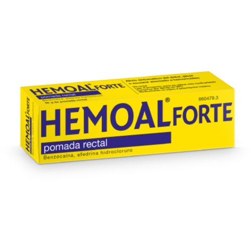 HEMOAL FORTE POMADA RECTAL, 1 tubo de 30 g