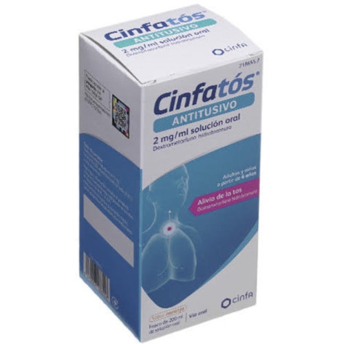 CINFATOS 2 mg/ ml SOLUCION ORAL,1 frasco de 125 ml (PET)