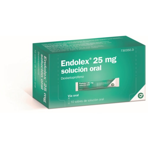 ENDOLEX 25 MG SOLUCIÓN ORAL 10 sobres de 10 ml