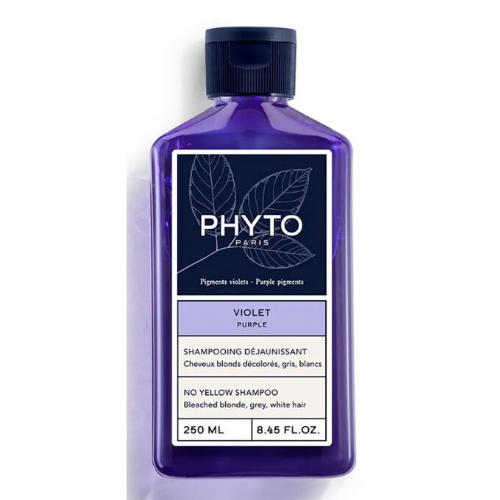 Phytovioleta champu antiamarilleo - luminosidad plateada 250ml