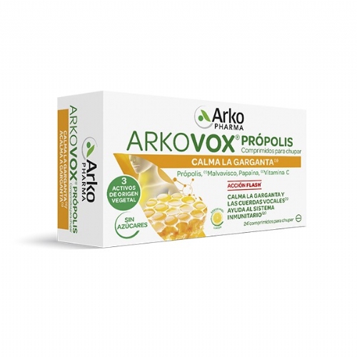 Arkovox propolis vitamina c (20 comprimidos de miel y limón)