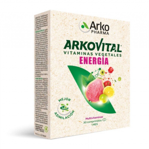 Arkovital multivitaminico pura energia (30 comprimidos)