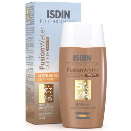 Fotoprotector isdin spf 50 fusion water color (1 envase 50 ml light)