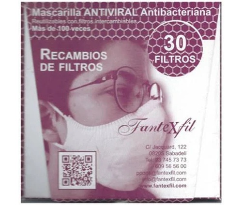 Fantexfil recambio junior 30 filtros