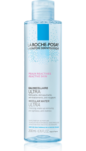 La Roche Posay agua micelar ultra piel reactiva(200 ml)