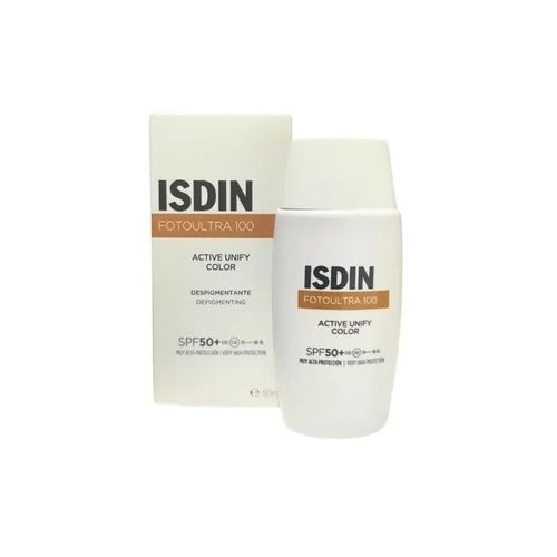 Isdin fotoultra 100 active unify  1 envase 50 ml color