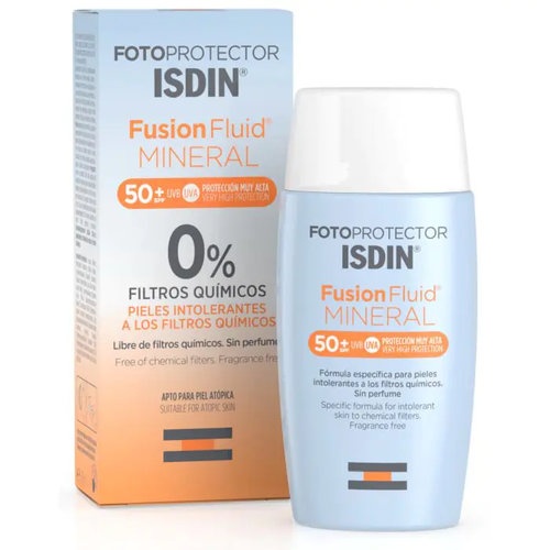 Fotoprotector isdin spf-50+ fusion fluid mineral (50 ml)