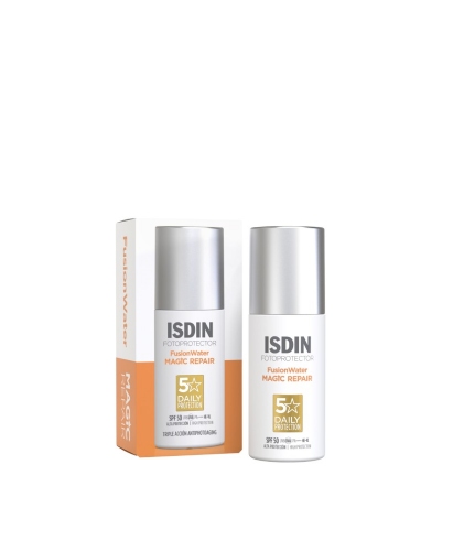 Isdin fotoprotector fusion water magic repair  1 frasco 50 ml