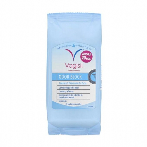 Vagisil toallitas (20 toallitas)