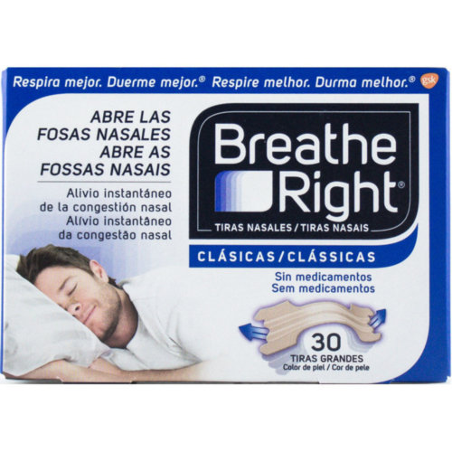 Breathe right tira nasal (color talla grande 30u)