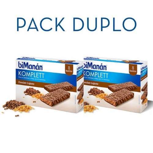 Bimanan  barritas bekomplett chocolate crujiente 2 a 50%