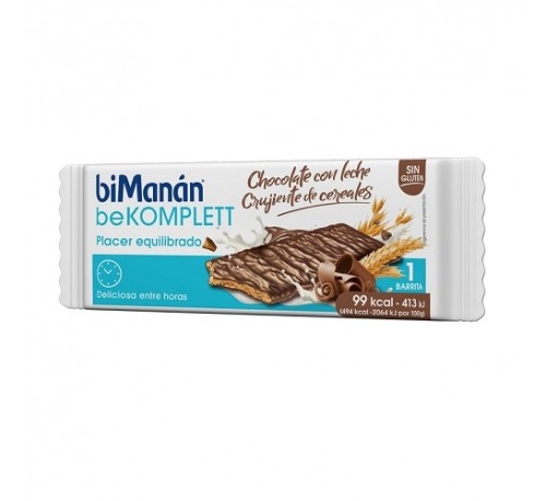 Bimanan barrita crujiente cereales choco c leche (20 g  20 bar)