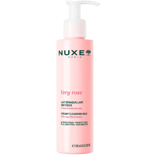 Nuxe very rose leche desmaquillante cremosa, 200 ml
