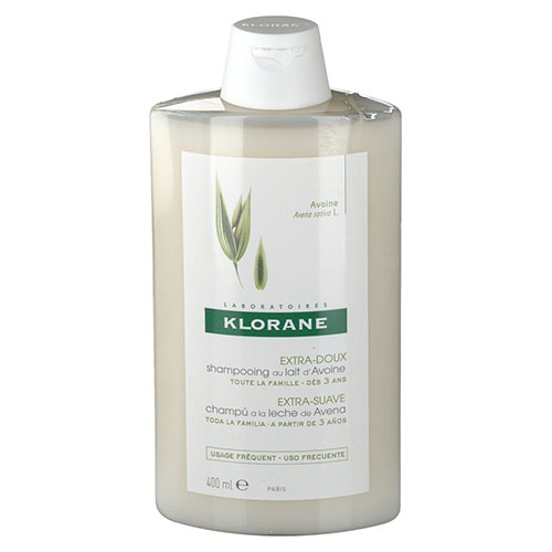KLORANE CHAMPU EXTRASUAVE A LA LECHE DE AVENA (400 ML)