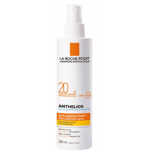 Anthelios spf 20 proteccion media spray (200 ml)