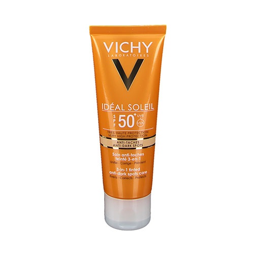 Vichy ideal soleil spf 50 antimanchas 3 en 1 (color 50 ml)