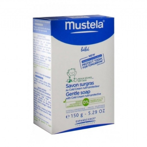 Mustela jabón supergraso al cold cream (pastilla 150 g)