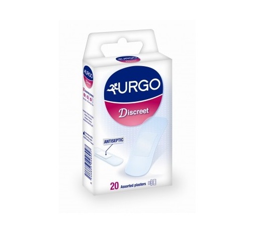 URGO DISCRET CLORURO DE BENZALCONIO (SURTIDO 20 APOSITOS)