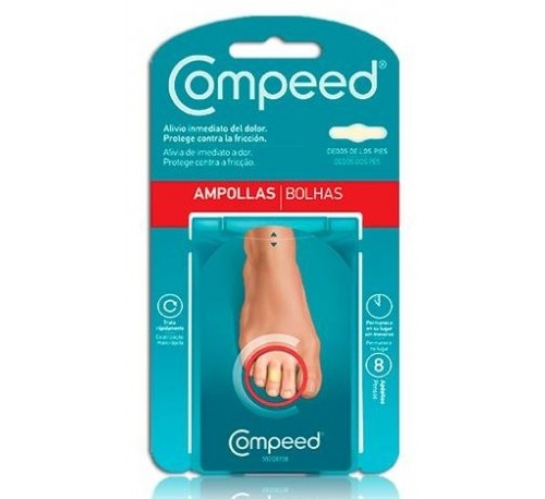 Compeed ampollas (dedos pies 8u)