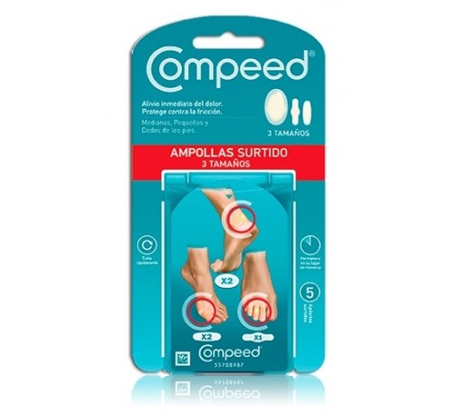 Compeed ampollas (surtido 5u)