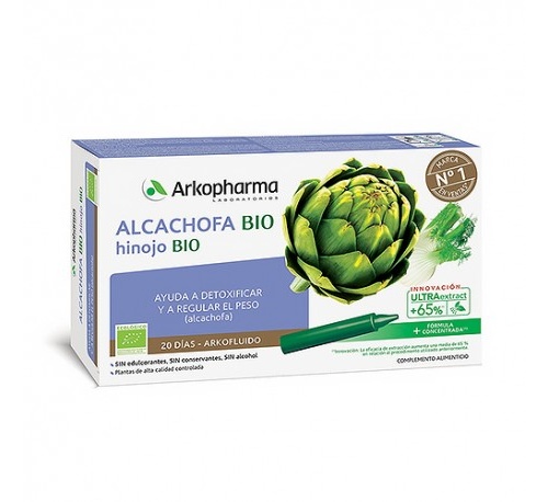 Alcachofa e hinojo arko (20 ampollas)