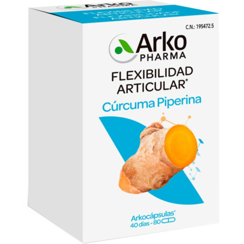 Arkopharma curcuma bio  80 capsulas